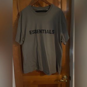 Fear of God Essentials Tee shirt Men’s cement colorway